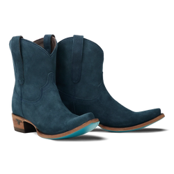 Lane Emma Jane Bootie — Navy Suede