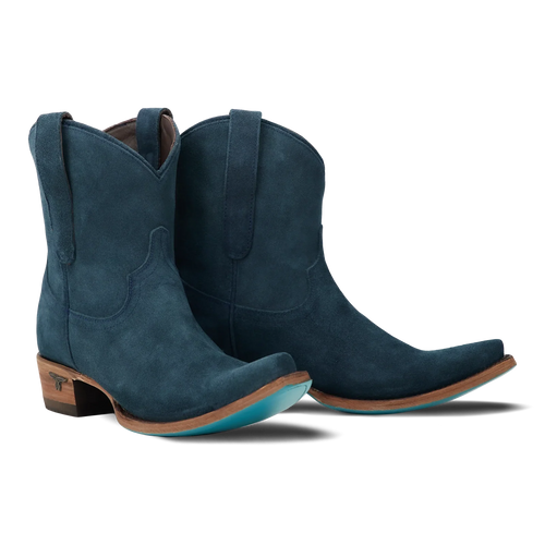 Lane Emma Jane Bootie — Navy Suede