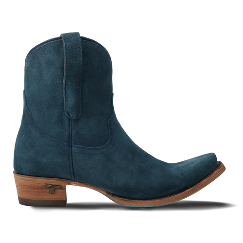 Lane Emma Jane Bootie — Navy Suede