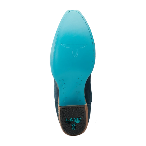 Lane Emma Jane Bootie — Navy Suede