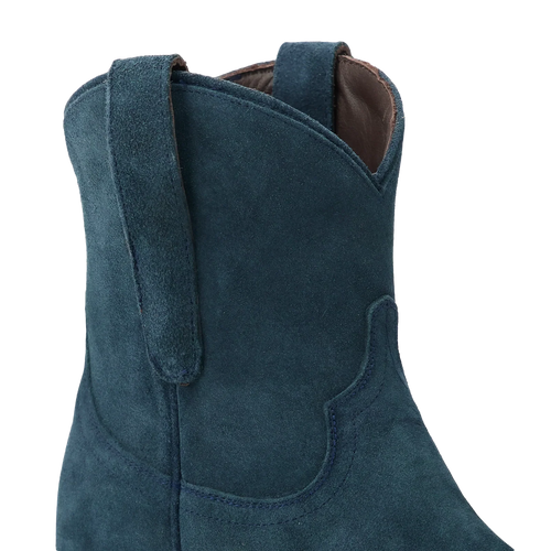 Lane Emma Jane Bootie — Navy Suede