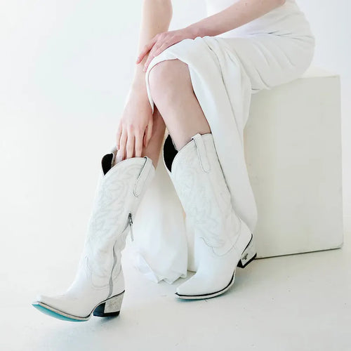Lane Smokeshow Boot — Matte White