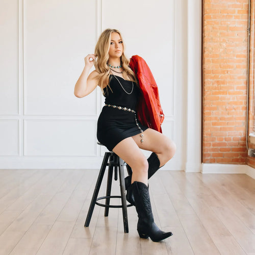 Lane Smokeshow Boot — Jet Black
