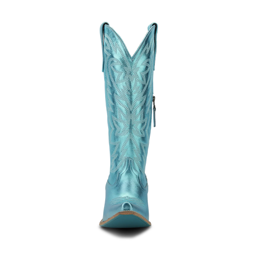 Lane Smokeshow Boot — Turquoise Metallic