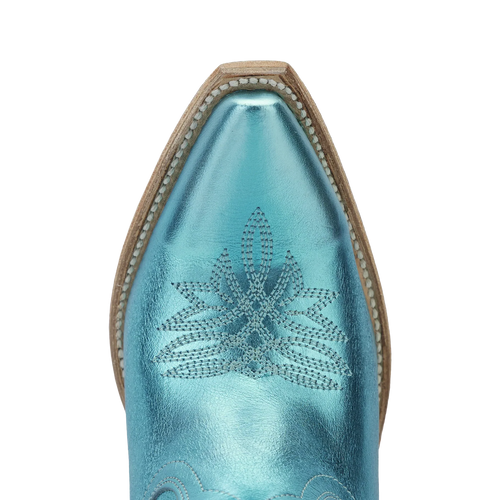 Lane Smokeshow Boot — Turquoise Metallic