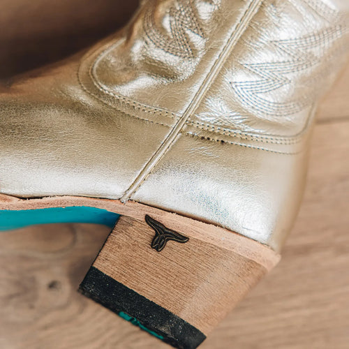 Lane Smokeshow Boot — Champagne Metallic