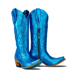 Lane Smokeshow Boot — Cobalt Metallic