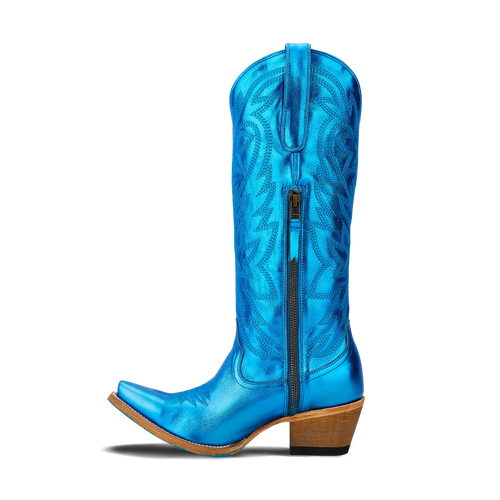 Lane Smokeshow Boot — Cobalt Metallic