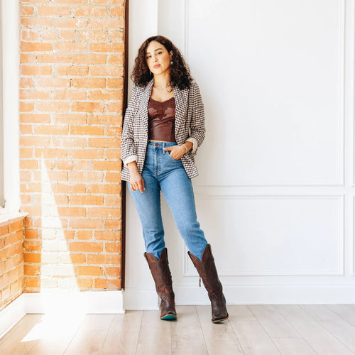Lane Smokeshow Boot — Cognac