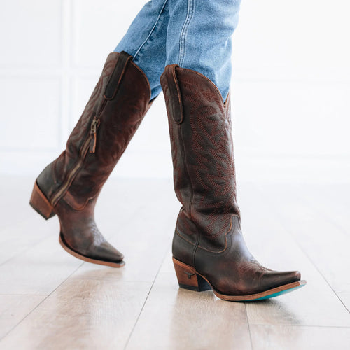 Lane Smokeshow Boot — Cognac