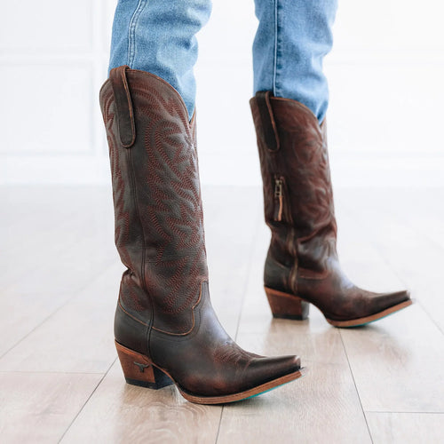 Lane Smokeshow Boot — Cognac