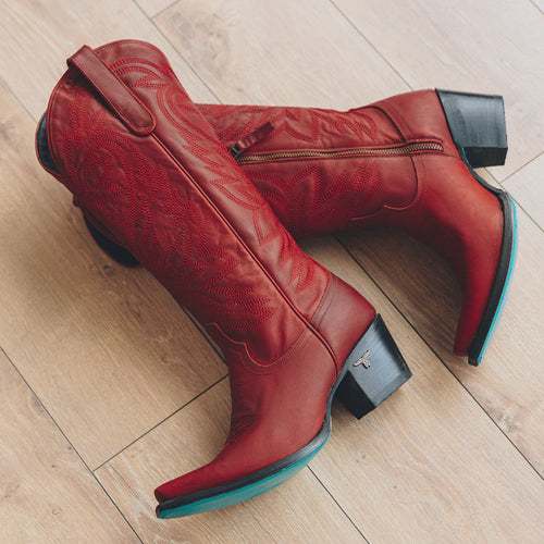 Lane Smokeshow Boot — Smoldering Ruby