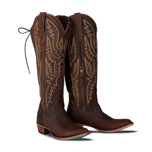 Lane Monica Knee High Corset — Cognac