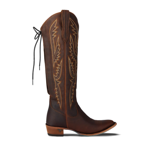Lane Monica Knee High Corset — Cognac