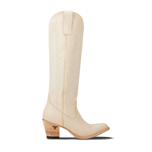 Lane Jentry Knee High Boot - Pale Ivory