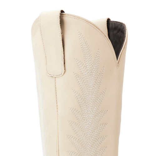 Lane Jentry Knee High Boot - Pale Ivory