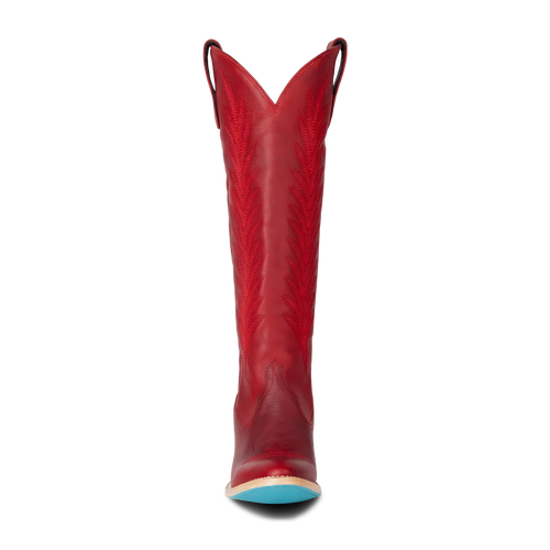 Lane Jentry Knee High Boot — Smoldering Ruby