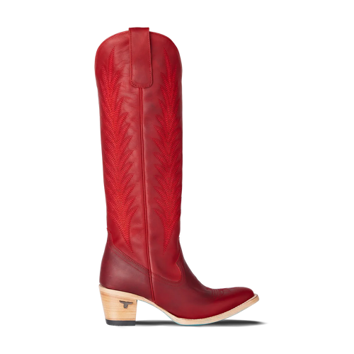 Lane Jentry Knee High Boot — Smoldering Ruby