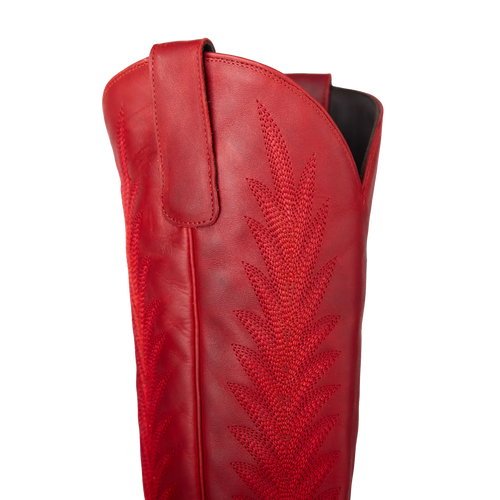 Lane Jentry Knee High Boot — Smoldering Ruby