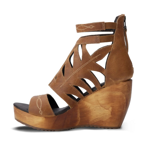 Lane Becca Wedge Desert Clay