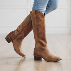 Lane Plain Jane Bootie Desert Clay
