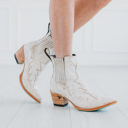 LANE WESTERN CHELSEA BOOTIE CERAMIC CRACKLE