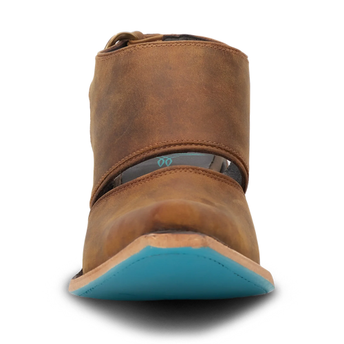 Lane Plain Jane Slingback Mule — Burnt Caramel