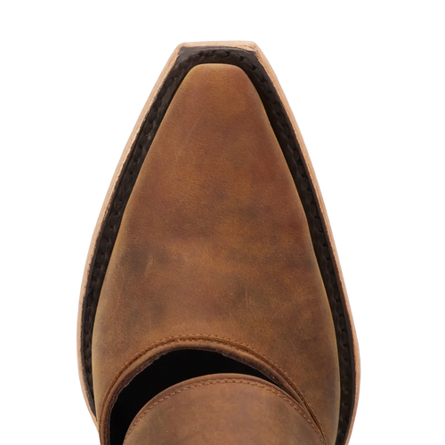 Lane Plain Jane Slingback Mule — Burnt Caramel