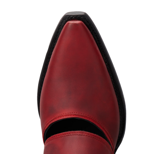 Lane Plain Jane Slingback Mule — Smoldering Ruby