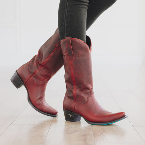 Lane Emma Jane Boot — Smoldering Ruby