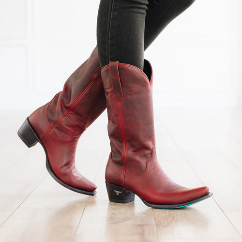 Lane Emma Jane Boot — Smoldering Ruby