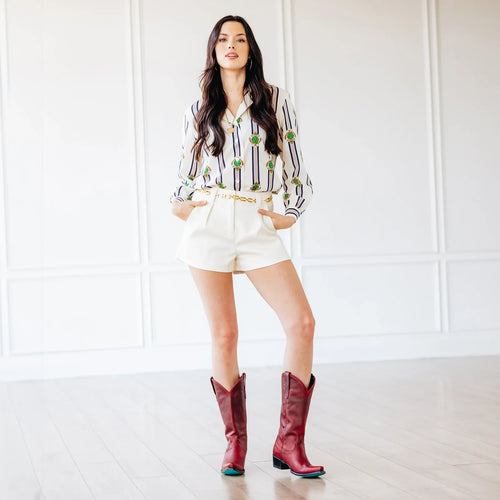 Lane Emma Jane Boot — Smoldering Ruby