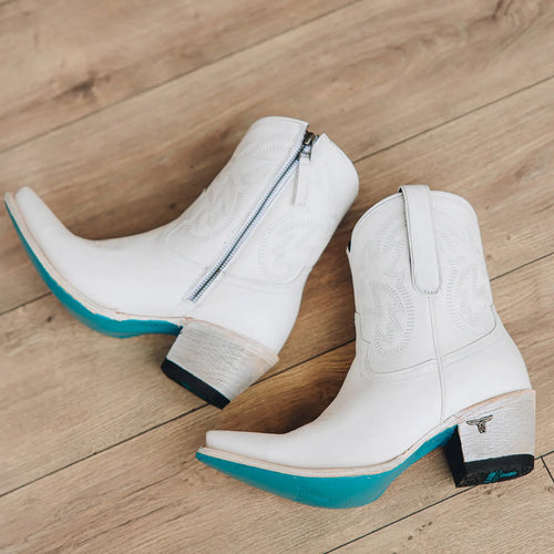 Lane Smokeshow Bootie — Matte White