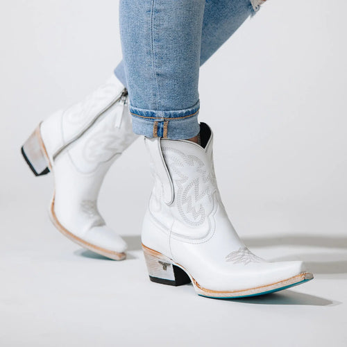 Lane Smokeshow Bootie — Matte White