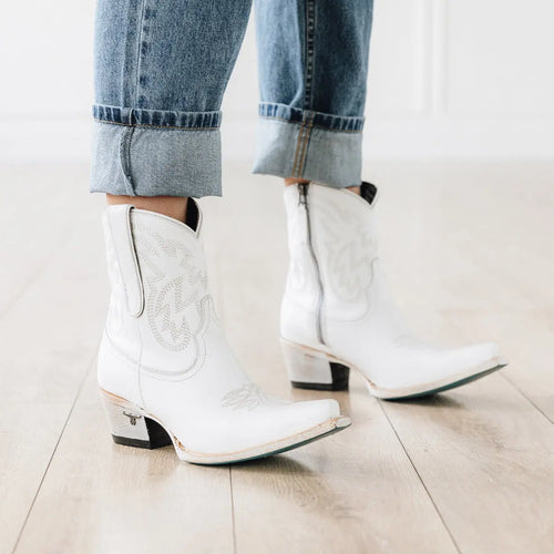 Lane Smokeshow Bootie — Matte White