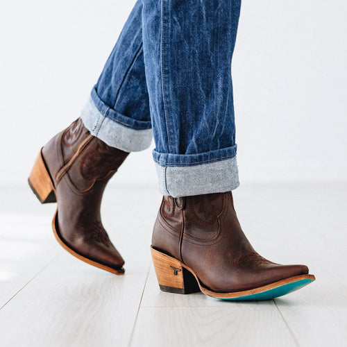 Lane Smokeshow Bootie — Cognac