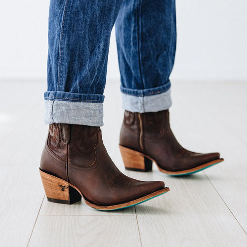 Lane Smokeshow Bootie — Cognac