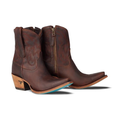 Lane Smokeshow Bootie — Cognac