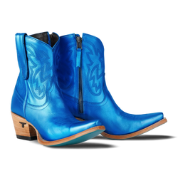 Lane Smokeshow Bootie — Cobalt Metallic