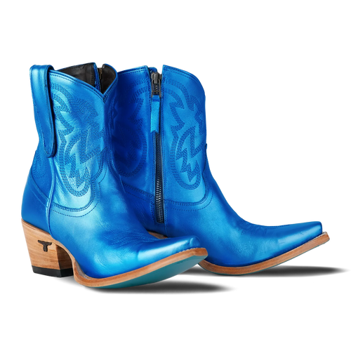 Lane Smokeshow Bootie — Cobalt Metallic