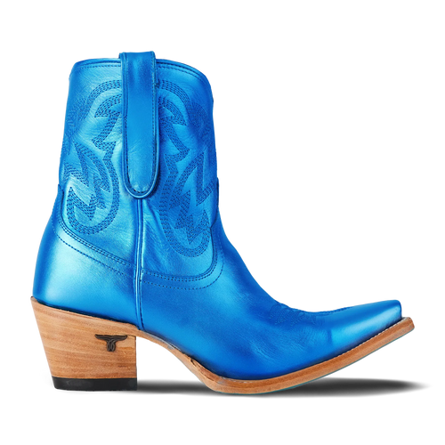 Lane Smokeshow Bootie — Cobalt Metallic