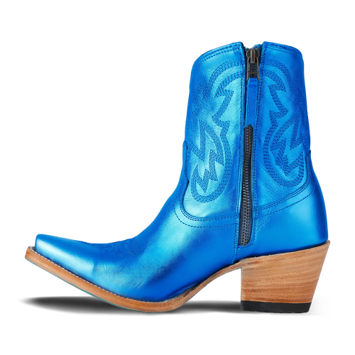 Lane Smokeshow Bootie — Cobalt Metallic