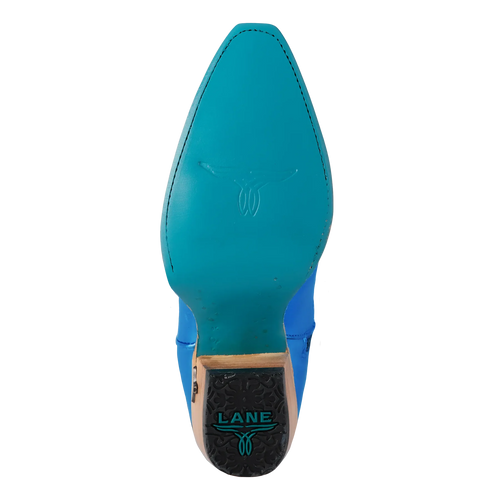 Lane Smokeshow Bootie — Cobalt Metallic
