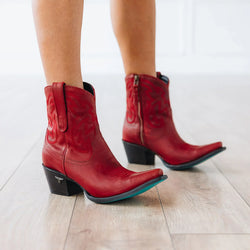 Lane Smokeshow Bootie — Smoldering Ruby