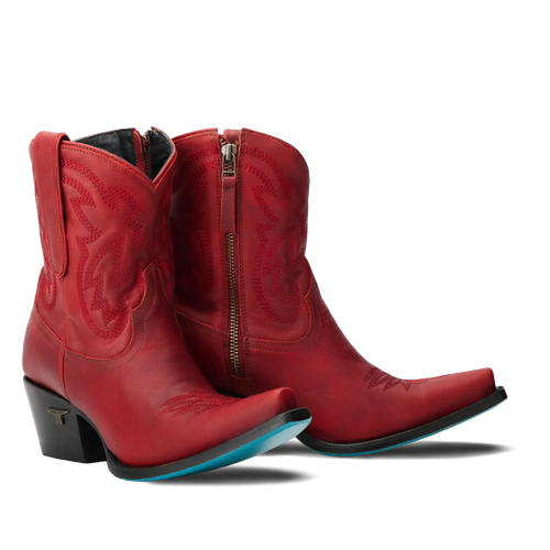 Lane Smokeshow Bootie — Smoldering Ruby