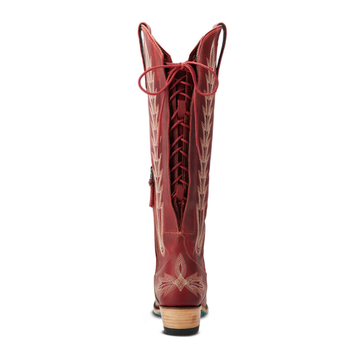 Lane Lexington Knee High Corset - Smoldering Ruby