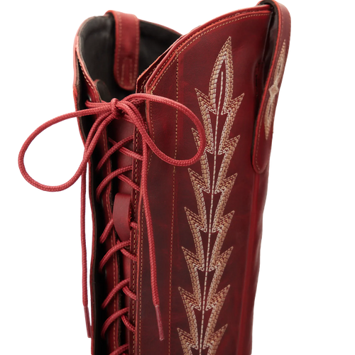 Lane Lexington Knee High Corset - Smoldering Ruby
