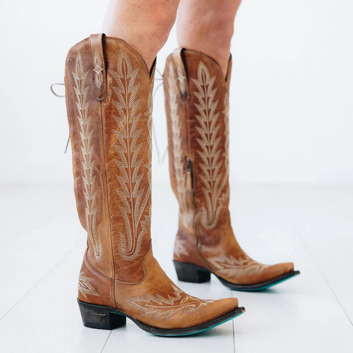 Lane Lexington Knee High Corset - Desert Clay