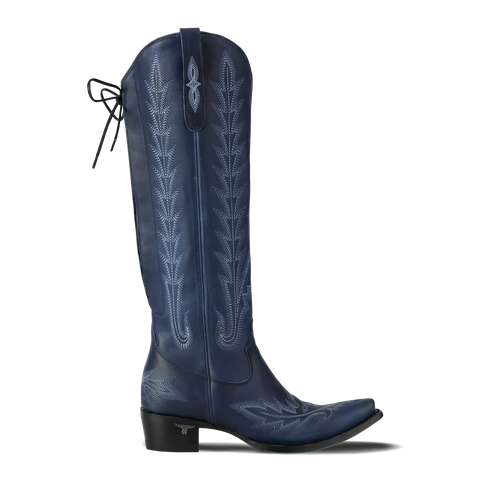 Lane Lexington Knee High Corset - Midnight Navy