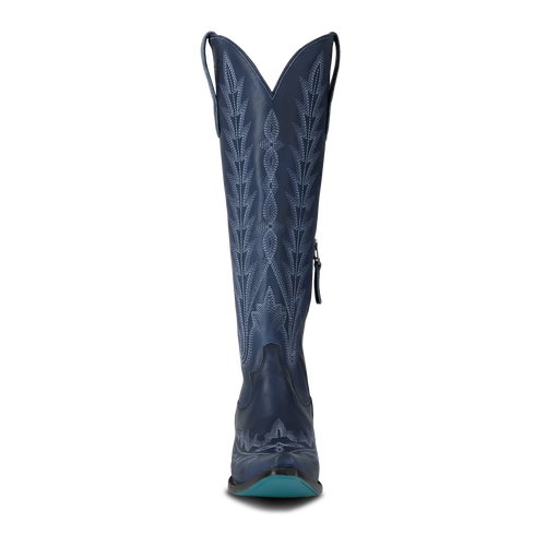 Lane Lexington Knee High Corset - Midnight Navy